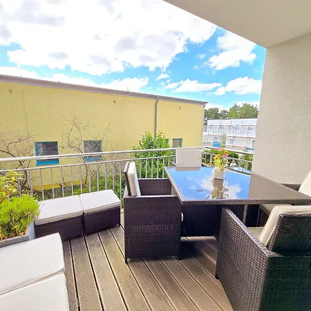 Apartment Strandvillen - Mit 1 Schlafzimmer, Kamin Und Balkon Dr-423 Binz